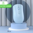 thumbnail image 1 of PEONAVET A Bluetooth A Bluetooth Wireless 2.4G Silent Mouse Desktop Laptop Wireless Mouse (battery Type), 1 of 1
