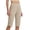 Khaki, variant on Yoga Shorts for Women, High Waist Fitness Pants for Running, Gym, Workout, 2 in 1 Shorts