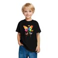 thumbnail image 3 of RXIRUCGD 2025 Vêtements d'Été pour Enfants T-shirt Imprimé Mode Mignon Col Rond Manches Courtes, 3 of 5