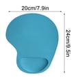 thumbnail image 3 of HWRETIE Gel Wrist Rest Mouse Pad Computer Gaming Mat Ergonomic Support Pad For PC Laptop Office Use, 3 of 5