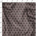 thumbnail image 3 of Soimoi Gray Rayon Fabric Palmette Damask Print Fabric by Yard 56 Inch Wide, 3 of 6