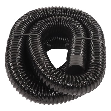 Tuyau PVC 5 Pieds, Tuyau de Pompe de Cale 1-1/8 Po de Diamètre Kit de Plomberie Fonctionnel Étanche 2 Pcs Pince Résistance Chimique Raccord de Coque pour Marine