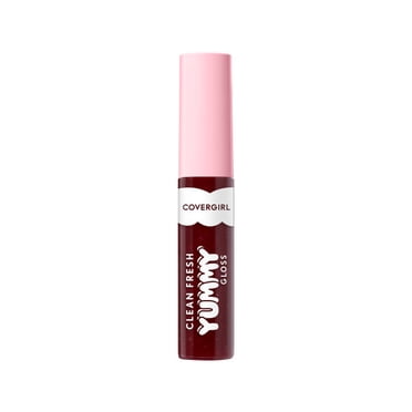 COVERGIRL Clean Fresh Yummy Gloss infused with Hyaluronic Acid and naturally-derived Antioxidants, clean, vegan and gluten-free