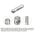 thumbnail image 3 of Unique Bargains 40Pack 5x20mm Metal Shoelace Tips Open Mouth Shoelace Repair Cords End Tips Silver, 3 of 6