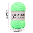 thumbnail image 3 of Clearance Tyidzon Wool Yarn for Crocheting Soft Crochet Thread Yarn, Lightweight Wool Yarn for Crochet Hand Knitting Crocheting Crafting, 3 of 6