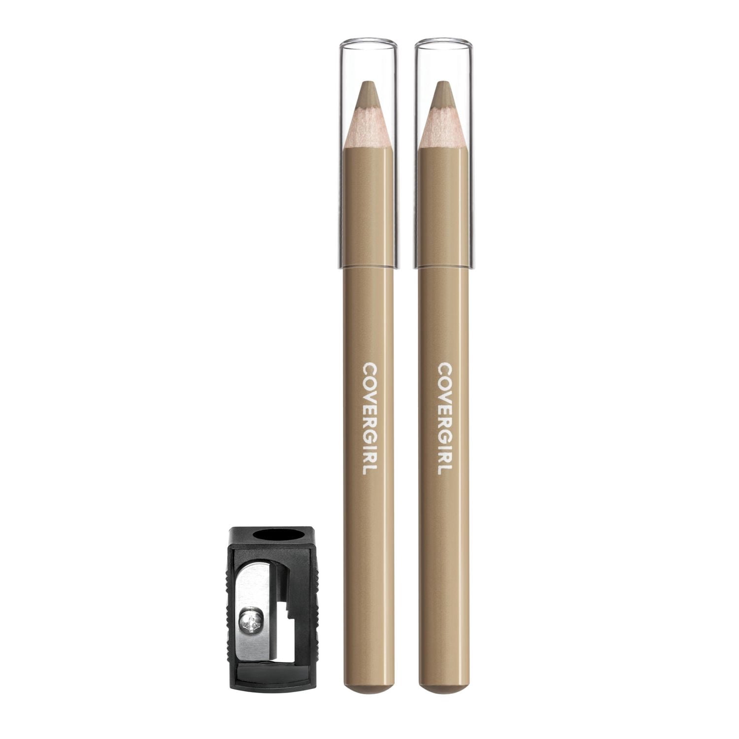 COVERGIRL Easy Breezy Brow Fill + Define Brow Pencil, Sharpener Included, Long-Lasting, Deeply Pigmented, Blendable Formula