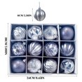 thumbnail image 3 of 40mm Christmas  Tree Ball Bauble Hanging Home Party Ornament Decor, 3 of 4