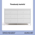 thumbnail image 3 of Storkcraft Alpine 6-Drawer Double Dresser, 3 of 12