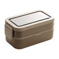thumbnail image 2 of Insulated And Sealed Portable Compartmented Lunch Box For Students And Office Workers That Can Be Microwaved, 2 of 6