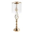 thumbnail image 3 of Baohd Candle Holder Candlestick Centerpiece for Table Hotel Wedding Gold Large, 3 of 7
