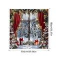 thumbnail image 3 of Fabric Shower Curtain With Reinforced Rustproof For Bathroom And Against Splashes And Leaks Fabric Shower Curtain Liner 60 72 Coastal Shower Curtain Set Clear Shower Curtain Liner Long 96 Thick, 3 of 8
