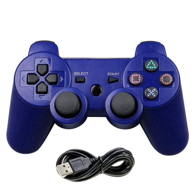 XYCCA Wireless Game Controller for PS3 Game Pad with USB Charging Cable - (Green)