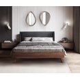 thumbnail image 3 of Topline Home Furnishings Queen Platform Bed with Upholstered Headboard, 3 of 8