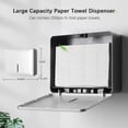thumbnail image 2 of Mistaha Wall Mount Paper Towel Dispenser Multifold Hand Towel Tissue Holder with Key Lock for Bathroom Kitchen Bedroom, 2 of 8