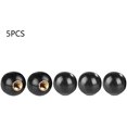 thumbnail image 5 of Jinsinto 5pcs Bakelite Ball Knob, Black Round Handle Gear Shift Ball Knob with M6 Thread Copper Insert, 5 of 5
