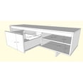 thumbnail image 2 of Nexera Rustik 60-inch TV Stand with Storage, 2 of 5
