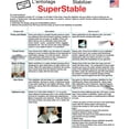 thumbnail image 3 of Soft Tear Away Stabilizer White 1.8 oz 100 Precut Sheets 12 Inches x 10 Inches. SuperStable Embroidery Stabilizer Backing, 3 of 4
