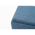 thumbnail image 4 of Chase Tissu Ottoman Avec Plateau Flip Couvercle (Bleu), 4 of 4
