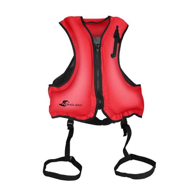 ZheElen Buoyancy Vest For Snorkeling Comfortable And Breathable No Matter How Big Wind red