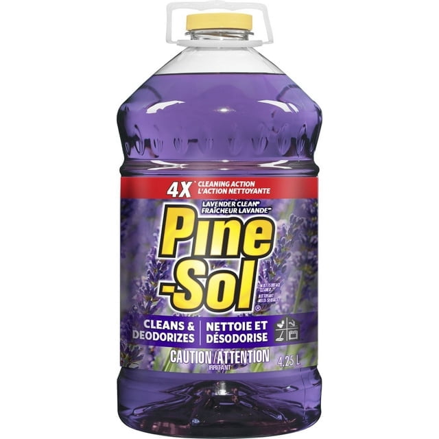 Pine-Sol Multi-Surface Cleaner, Lavender Clean, 4.25 L, Destroys the toughest stains*
