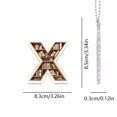 thumbnail image 3 of 26 Letter Acrylic Keychain Pendant for Books, 3 of 3