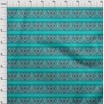 thumbnail image 3 of oneOone Viscose Chiffon Fabric Geometric|Leaves & Floral Block Print Fabric BTY 42 Inch Wide, 3 of 4