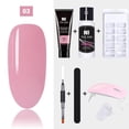 thumbnail image 1 of Kit de Gel à Ongles en Poly Extension 7 Pcs Tout pour Manucure Kit de Construction Rapide Vernis Gel, 1 of 5