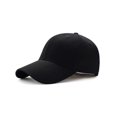 thumbnail image 1 of Men Women Plain Curved Sun Visor Baseball Cap Solid Color Adjustable Hat, 1 of 5