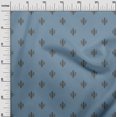 thumbnail image 2 of oneOone Cotton Cambric Fabric Geometric Ikat Print Fabric By Yard 56 Inch Wide, 2 of 4