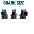 thumbnail image 5 of Trailer Hitches Adjustable Trailer Hitch Ball Mount Fits 2"Receiver,Tri-Ball (1-7/8" x 2" x 2-5/16"), 5 of 5