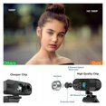 thumbnail image 2 of Webcam Web Camera With Microphone PC Camera 1080p HD 4K Cam Web USB For Computer Full 60fps For PC Web Webcam Camera ,Easy to Install, 2 of 6
