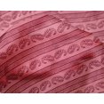 thumbnail image 4 of oneOone Silk Tabby Fabric Stripe & Paisley Block Printed Fabric 1 Yard 42 Inch Wide, 4 of 4
