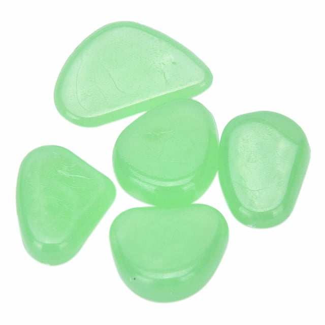 10Pcs Glow In The Dark Stones! Kadlawus Glow In The Dark Rocks for Garden, Decorative Stones for Walkways, Luminous Pebbles for Outdoor Decor, Glowing Stones for Pathways, Ponds, Landscaping