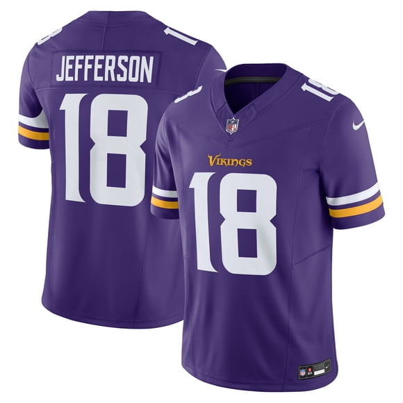 Chandail de Match Nike Justin Jefferson Minnesota Vikings pour Homme - Violet