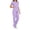 Purple, variant on RKSTN Womens Scrubs Nursing Uniform Set Solid Color V Neck Short Sleeve Pocketed Scrubs Top Elasticated Straight Leg Pants with Pockets Doctor Nurse Cozy Fit Workwear
