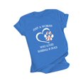 thumbnail image 2 of Hauts d'Été Grande Taille Femmes Décontracté Femmes Décontracté Imprimé Manches Courtes Col Rond T-Shirt Ample Blouse Hauts Col en V T-Shirt Femmes en Liquidation, 2 of 3