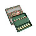 thumbnail image 4 of Stainless Steel Dessert Spoons Forks Tea Spoons Stainless Steel Christmas Spoons 6Pcs D, 4 of 9