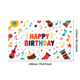 thumbnail image 3 of Colorful Balloons Birthday Banner Festive Party Supplies Happy Birthday Decorations Photography Props Backdrop Background Celebration Decor, 3 of 4