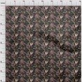 thumbnail image 4 of oneOone Viscose Chiffon Brown Fabric Tropical Abstract Sewing Material Print Fabric by The Yard 42 Inch Wide, 4 of 4