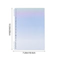 thumbnail image 3 of Fareti Spiral Notebook A5 Wide Ruled Notebooks Gradient Small Lined Notebooks for Note Taking for Work Study Business Travel, 3 of 4