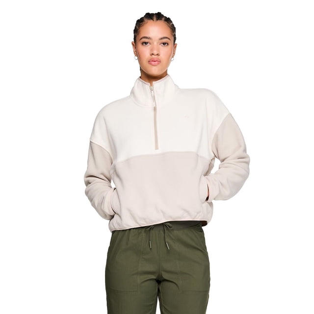 Athletic Works Women's Half Zip Sweatshirt