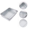 thumbnail image 5 of CNKOO 1pc Steel Oil Drain Pan Waste Engine Oil Collector Tank Oil Drip Tray, 5 of 5