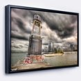 thumbnail image 3 of Design Art Feu De Navigation Du Lac Michigan  Sur Toile Encadrée, 3 of 5