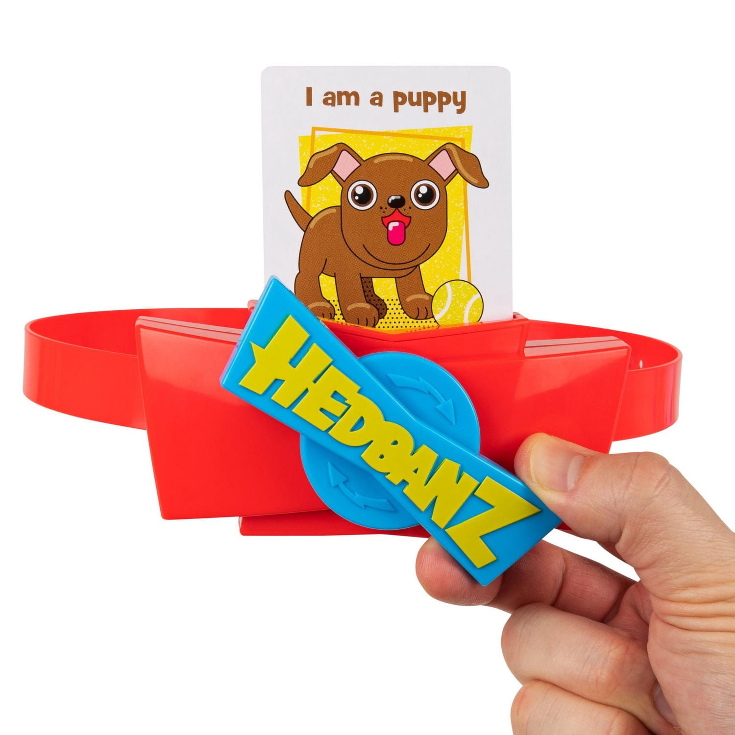 Décollage de Hedbanz ! Jeu de devinettes pour les enfants et les familles à partir de 6 ans