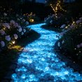 thumbnail image 5 of Galets de Jardin Lumineux, Résine Multicolore en Forme de Goutte Stones, Décor Imperméable pour Allée Extérieure et Plate-Bande, Accents Phosphorescents Absorbant la Lumière, 200 g, 5 of 5