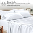 thumbnail image 3 of Bare Home Pillowcase Set - Premium 1800 Collection - Double Brushed - Ultra Soft - King Size, White, 4 Count, 3 of 7