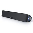 thumbnail image 1 of Computer Speakers, HiFi Sound Quality Computer Sound Bar, USB Powered PC Speakers, Bluetooth 5.0 and 3.5mm Aux-in Computer Speakers for Desktop, Laptops, PCs, Phones, Tablets, Xb, 1 of 7