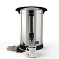 thumbnail image 1 of CazToi 100-Cup Commercial Coffee Urn 14L Fast Brew Stainless Steel Maker with Keep Warm Dripless Faucet, 1 of 11