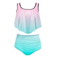 thumbnail image 4 of Birdeem Ensemble de Maillot de Bain Bikini à Volants pour Femmes, 4 of 12