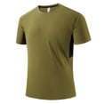 thumbnail image 1 of Plebaso Big and Tall Workout Mens T Shirts Short Sleeve Quick Dry Athletic Tee Tops Activewear for Running, 1 of 3